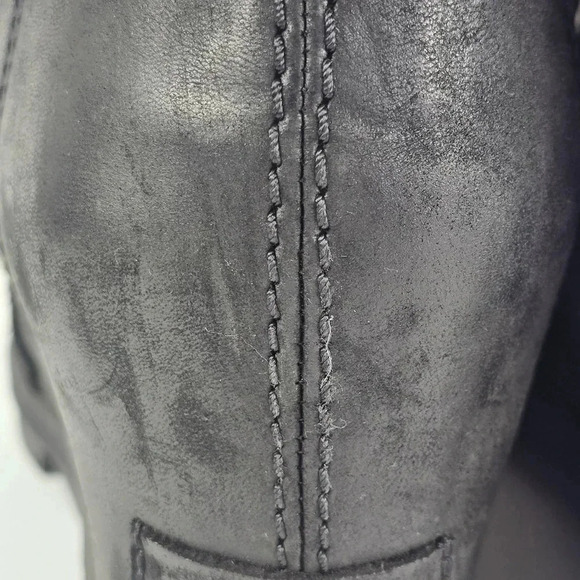 Sorel Women's Joan Of Arctic Black Leather Wedge Zip Bootie Waterproof Size 10 - Picture 11 of 16